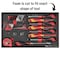 Teng Tools 118 Piece Screwdriver, Plier, Hammer, Sockets, Wrench Tool SCE1 - alternate 5